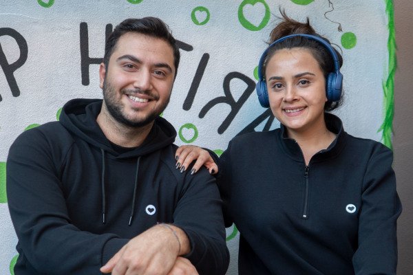 Yarım Fermuarlı Sweatshirt (Ahbap Kalbi)